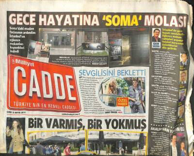 Milliyet Gazetesi Cadde Eki 16 Mayıs 2014 - Metin Akdülger Spor Beni Pamuk Gibi Yapıyor GZ113169 - 1