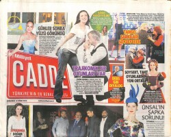 Milliyet Gazetesi Cadde Eki 16 Nisan 2014 - Ebru Gündeş Cezaevinden Tahliye Olduktan Sonra Yüzü Göründü GZ100266 - 2