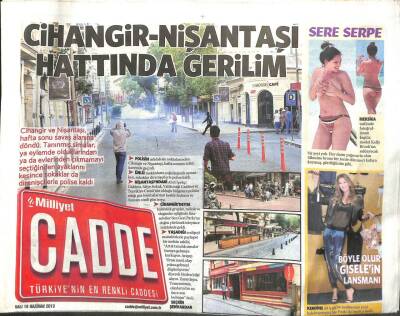 Milliyet Gazetesi Cadde Eki 18 Haziran 2013 - 43 Yıl Sonra 1 Numarada GZ104467 - 1