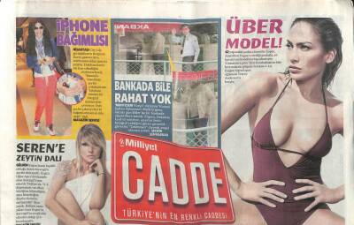 Milliyet Gazetesi Cadde Eki 18 Mayıs 2012 - İbrahim Tatlıses , Beyaz Showun Finaline Konuk Olacak Ve Yeni Şarkılarını Seslendirecek GZ113161 - 1