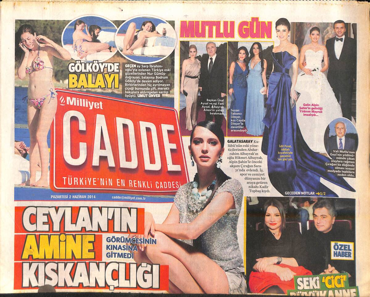 Milliyet Gazetesi Cadde Eki 2 Haziran 2014 - Fedon'un Serçesi - Mustafa Avkıran ''Babam Sevgisini Hiç Göstermezdi'' GZ159892 - 1