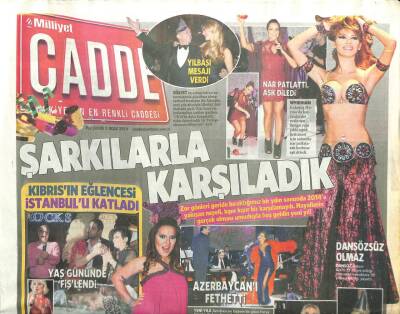 Milliyet Gazetesi Cadde Eki 2 Ocak 2014 - Teoman İzmire Çıkarma Yaptı, Yaş Gününde Fişlendi GZ107142 - 1