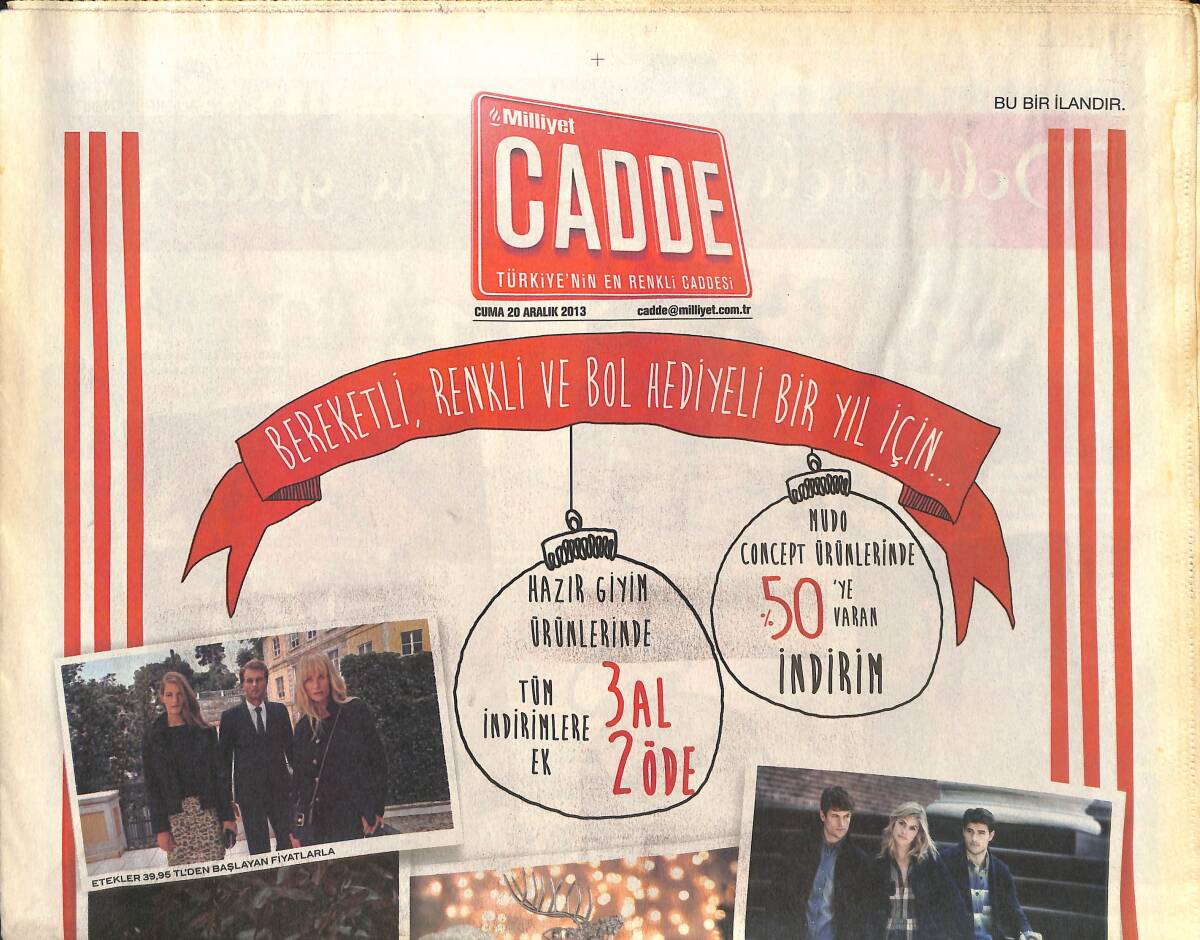 Milliyet Gazetesi Cadde Eki 20 Aralık 2013 - Nurgül Yeşilçay Ozan Kaçmaz Sürpriz Yakınlaşma - Tolgahan Sayışman Çalışma Saatlerinden Yakındı GZ136246 - 1