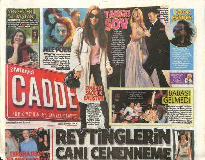 Milliyet Gazetesi Cadde Eki 20 Eylül 2014 - Alper Kul Paraları Cevize Yatırıyor GZ117153 - 1