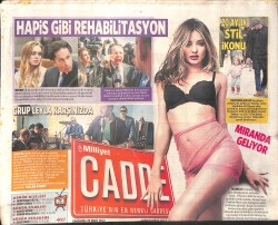 Milliyet Gazetesi Cadde Eki 20 Mart 2013 GZ158356 - Gökçekoleksiyon