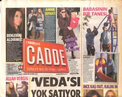 Milliyet Gazetesi Cadde Eki 20 Nisan 2013 GZ158358 - Gökçekoleksiyon