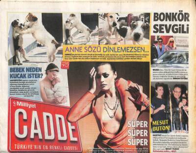 Milliyet Gazetesi Cadde Eki 21 Nisan 2013 - Müslüm Gürses , Daha Hasta Yatağındayken Eski Albümleri Çıktı Bir Bir Piyasaya GZ106013 - 1