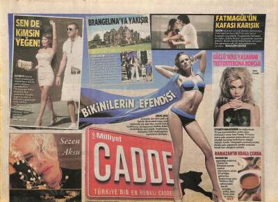 Milliyet Gazetesi Cadde Eki 22 Ağustos 2011 - Özcan Deniz Kanser Hastaları İçin Söyledi GZ84813 - 1