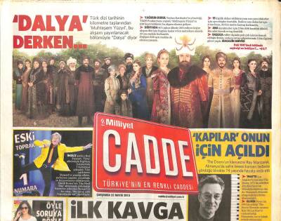 Milliyet Gazetesi Cadde Eki 22 Mayıs 2013 - The Doorsun Klavyecisi Ray Manzarek,Kanser Tedavisi Gördüğü Klinikte Hayata Veda Etti GZ105655 - 1