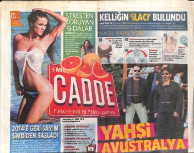 Milliyet Gazetesi Cadde Eki 23 Ekim 2013 - Müslüm Babadan Yepyeni Albüm - Fettah Can Her Ay Çocukluğuna Dönüyor GZ124581 - 1