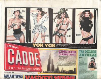 Milliyet Gazetesi Cadde Eki 23 Kasım 2012 - 9 Nisanda Aramızdan Ayrılan Meral Okayın Vasiyetini Dostları Yerine Getirdi GZ117083 - 1