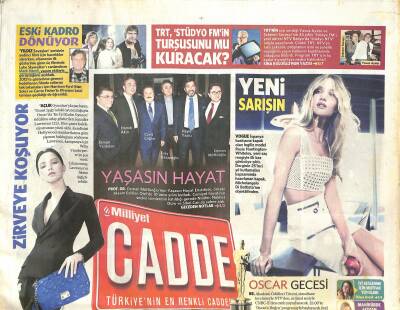 Milliyet Gazetesi Cadde Eki 24 Şubat 2013 - Kanyenin İmaj Kaygısı - Gülşen Bir Numara GZ124919 - 1