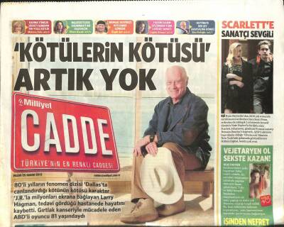 Milliyet Gazetesi Cadde Eki 25 Kasım 2012 - Gülben Ergen Şirket Değiştirdi GZ107714 - 1
