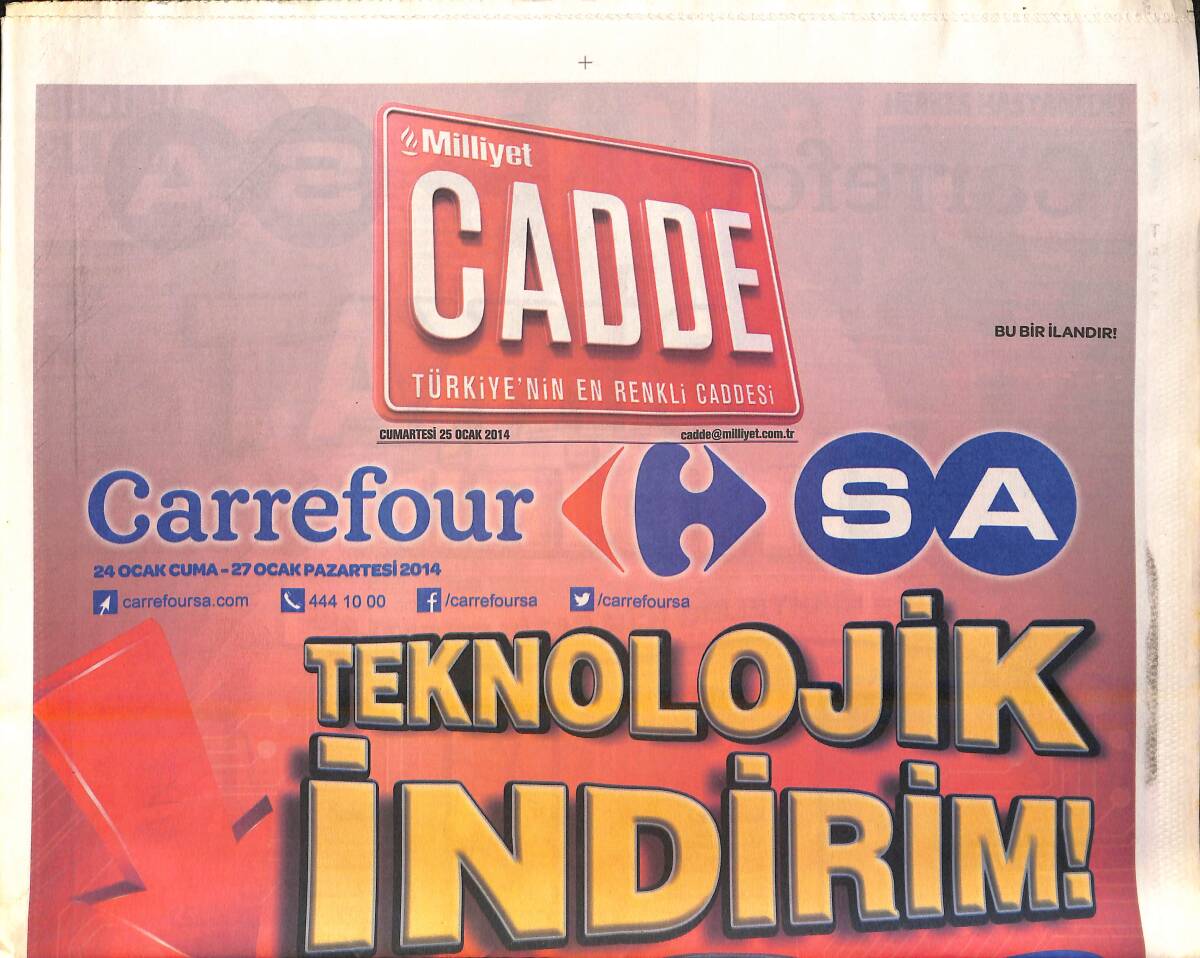 Milliyet Gazetesi Cadde Eki 25 Ocak 2014 - Kenan Doğulu , Stüdyosunu Sezen Aksu'nun Kanlıca'daki Yalısının Yanına Taşıdı GZ159916 - 1
