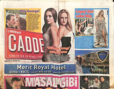 Milliyet Gazetesi Cadde Eki 26 Ağustos 2015 - Özge Fışkından Müzik Ziyafeti GZ116989 - 1