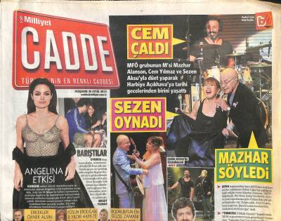 Milliyet Gazetesi Cadde Eki 26 Eylül 2013 - Füsun Erdoğan 8 Yıldır Hapiste GZ113210 - 1