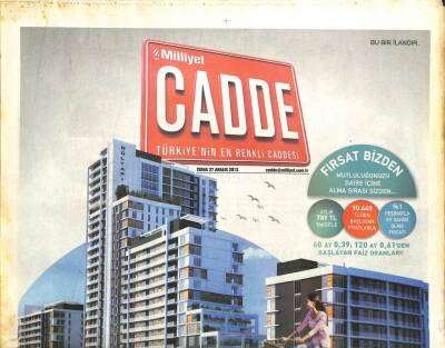 Milliyet Gazetesi Cadde Eki 27 Aralık 2013 - Yeni Yıl Şarkılarında MFÖ Şarkıları GZ105763 - 1