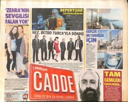 Milliyet Gazetesi Cadde Eki 27 Mart 2013 GZ158345 - Gökçekoleksiyon