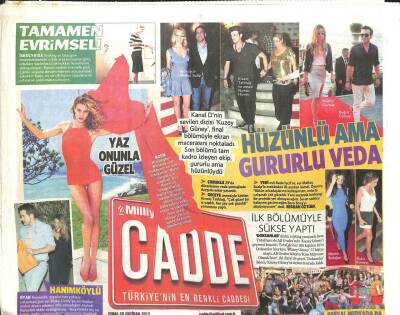 Milliyet Gazetesi Cadde Eki 28 Haziran 2013 - Tarkanın Firuze Yorumu Zirvede GZ105734 - 1