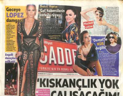 Milliyet Gazetesi Cadde Eki 29 Nisan 2017 - Sibel Can , Polisleri Yalnız Bırakmadı GZ116404 - 1