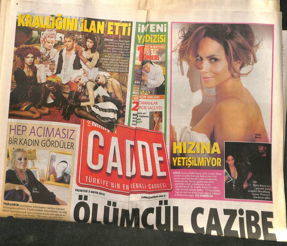 Milliyet Gazetesi Cadde Eki 3 Mayıs 1990 - Sinan Akçıl'ın Gözü Hadise'den Başkasını Görmüyor GZ152992 - 1