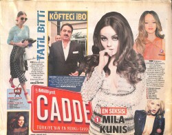 Milliyet Gazetesi Cadde Eki 3 Mayıs 2013 - İbrahim Tatlıses, Kebap ve Çiğ Köfte İşinden Sonra Köfte İşine de Giriyor GZ158377 - Gökçekoleksiyon
