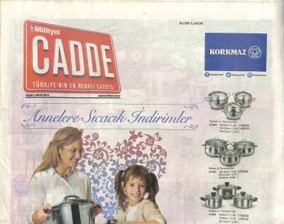 Milliyet Gazetesi Cadde Eki 3 Mayıs 2015 - Nermin Bezmen Ve Tolga Savacı , Önceki Akşam Nikah Masasına Oturdu GZ120826 - 1