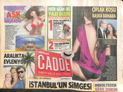 Milliyet Gazetesi Cadde Eki 31 Ağustos 2010 - Büyük Usta Ara Güler GZ104462 - 1