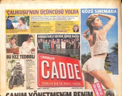 Milliyet Gazetesi Cadde Eki 31 Mayıs 2013 - Ajda Pekkan'ın Şarkılarıyla Süper Bağış - Kıvanç Tatlıtuğ Bu Kez Tedbirli GZ158372 - Gökçekoleksiyon