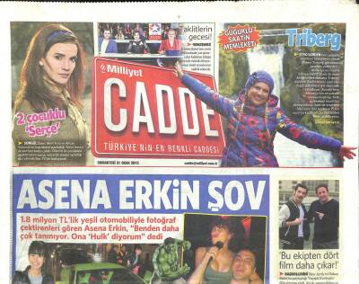 Milliyet Gazetesi Cadde Eki 31 Ocak 2015 - Kardeş Payı İkinci Sezonda Daha da Komik GZ105336 - 1