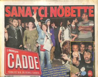 Milliyet Gazetesi Cadde Eki 4 Haziran 2013 - Cem Yılmaz İsyan Etti GZ116442 - 1
