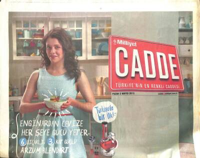 Milliyet Gazetesi Cadde Eki 5 Mayıs 2013 - Yalan Dünya Dizisinde Büyük Şok GZ105768 - 1