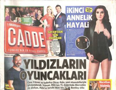 Milliyet Gazetesi Cadde Eki 5 Ocak 2015 - Yavuz Bingöl , Önlem Almadı Tepki Çekti GZ105289 - 1