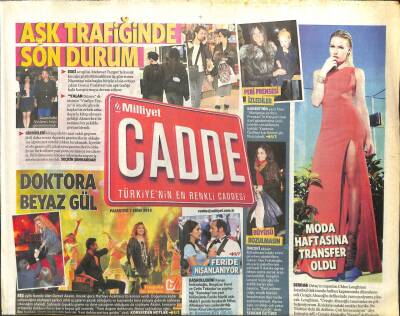Milliyet Gazetesi Cadde Eki 7 Ekim 2013 - Sezen Aksu Londradan Seslendi GZ99972 - 1