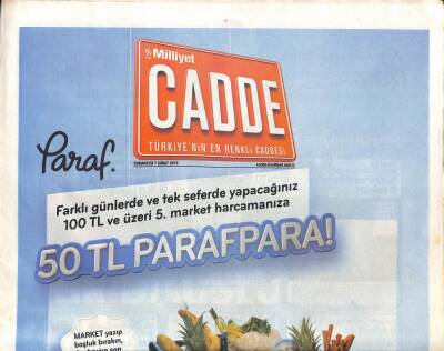 Milliyet Gazetesi Cadde Eki 7 Şubat 2015 - İşte Shakiranın Savaşçısı - Nükhet Duru Ajdayı Taklit Edeceğim GZ119621 - 1