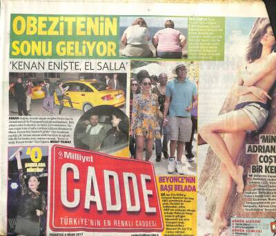 Milliyet Gazetesi Cadde Eki 8 Nisan 2013 - Bade İşçil-Malkoç Sualp Yüzük Vakası GZ107718 - 1