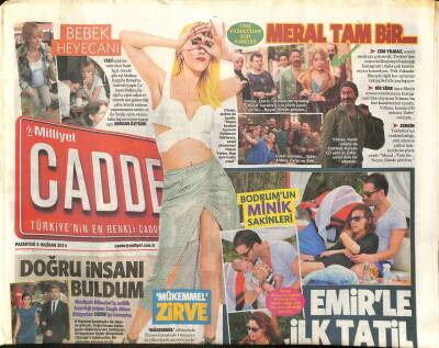 Milliyet Gazetesi Cadde Eki 9 Haziran 2014 - Nurgül Yeşilçay İşletmeciye Patladı GZ105857 - 1