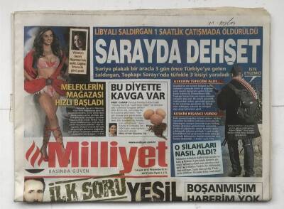Milliyet Gazetesi Cadde Eki İle 1 Aralık 2011 - Gülden Erdoğana Aman İyi Dinlen Hemen Koşturma GZ5610 - 1