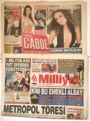 Milliyet Gazetesi Cadde Eki İle 1 Şubat 2011 - Deprem İhtimali 20 Yılda Yüzde 64 GZ7175 - 2