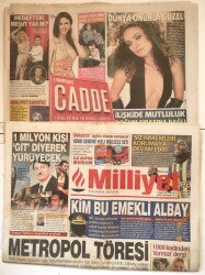Milliyet Gazetesi Cadde Eki İle 1 Şubat 2011 - Deprem İhtimali 20 Yılda Yüzde 64 GZ7175 - 1
