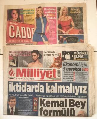 Milliyet Gazetesi Cadde Eki İle 10 Haziran 2015 - Akyüreke 860 Yıl İstendi GZ7179 - 1