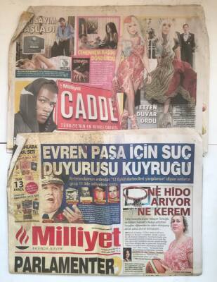 Milliyet Gazetesi Cadde Eki İle 14 Eylül 2010 - Parlementer Sistem Tıkanıyor GZ7553 - 1