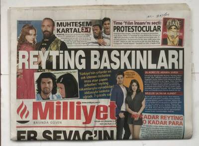 Milliyet Gazetesi Cadde Eki İle 15 Aralık 2011 - Cübbeliden Beddua Dolu Savunma GZ5608 - 2