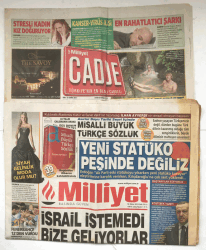 Milliyet Gazetesi Cadde Eki İle 18 Ekim 2011 - Küresel Isınma Hayvanları Küçülttü GZ5668 - 2