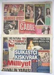Milliyet Gazetesi Cadde Eki İle 19 Ocak 2011 - Suikastçı Kıskıvrak GZ7056 - 2