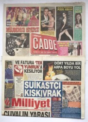 Milliyet Gazetesi Cadde Eki İle 19 Ocak 2011 - Suikastçı Kıskıvrak GZ7056 - 1