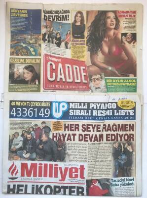 Milliyet Gazetesi Cadde Eki İle 2 Ocak 2012 - Polisi Sarsan Ölüm GZ7414 - 1