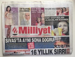 Milliyet Gazetesi Cadde Eki İle 2 Temmuz 2012 -16 Yıllık Sırrı Çözecek İfade - GZ6538 - 1