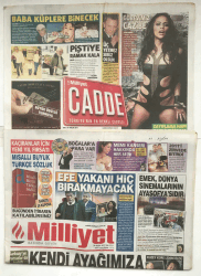 Milliyet Gazetesi Cadde Eki İle 20 Aralık 2011 - Emek , Dünya Sinemalarının Ayasofyasıdır GZ5879 - 2
