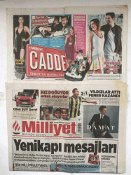Milliyet Gazetesi Cadde Eki İle 21 Eylül 2015 - Surda Tarihi Temizlik GZ5702 - 1